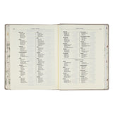 Trust Taupe Faux Leather Large Print King James Version Note-taking Bible - Proverbs 3:5