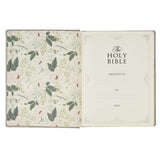 Trust Taupe Faux Leather Large Print King James Version Note-taking Bible - Proverbs 3:5