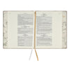 Trust Taupe Faux Leather Large Print King James Version Note-taking Bible - Proverbs 3:5