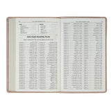 Dusty Pink Floral Faux Leather King James Version Gift Edition Bible