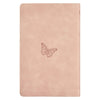Dusty Pink Floral Faux Leather King James Version Gift Edition Bible