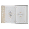 Black and Gray Faux Leather King James Study Bible with Thumb Index