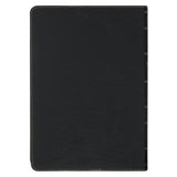 Black and Gray Faux Leather King James Study Bible with Thumb Index