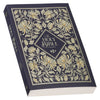 Midnight Floral Softcover King James Version Outreach Bible