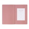 Marbled Coral Pink Faux Leather King James Version Gift Bible