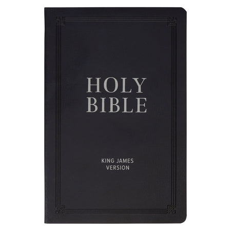 NLT Super Giant Print Bible Filament Enabled Edition Black (Red Letter Edition)