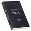 Black Faux Leather King James Version Gift Bible