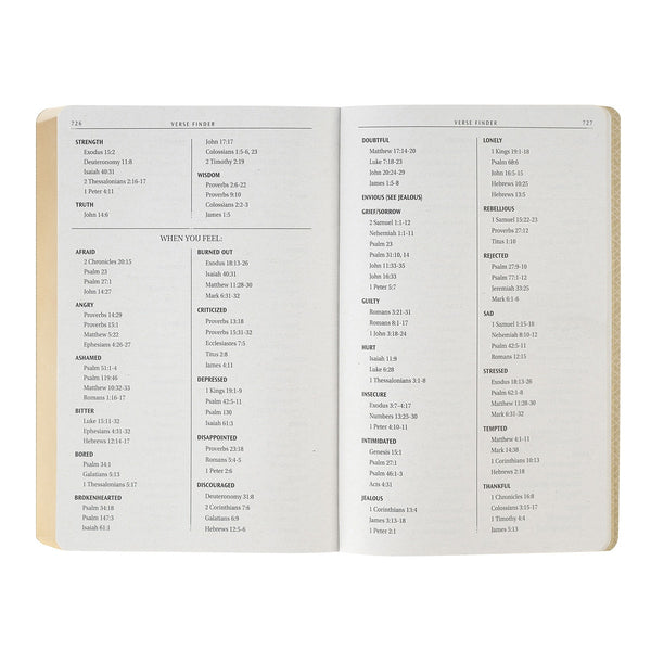 Chestnut Brown Faux Leather King James Version Gift Bible