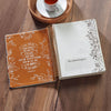 Pearlized White Floral Faux Leather My Creative Bible Illustrators Edition