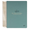 Teal Faux Leather Hardcover My Creative Bible Illustrators Edition - KI Gifts Christian Supplies
