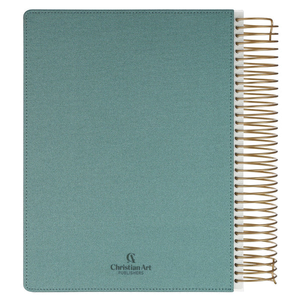 Teal Faux Leather Hardcover My Creative Bible Illustrators Edition