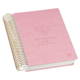 Pink Faux Leather Hardcover My Creative Bible Illustrators Edition