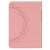 Crown of Thorns Pink faux Leather Large Print Compact King James Bible