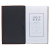 Chestnut Brown Full-grain Leather Giant Print Standard-size King James Version Bible with Thumb Index