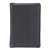 Black Faux Leather Personal-size Giant Print Zippered Compact King James Version Bible