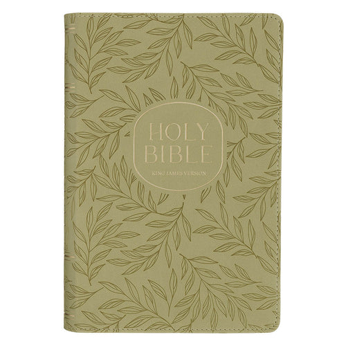 Pale Olive Green Giant Print Reader’s Edition King James Version Bible