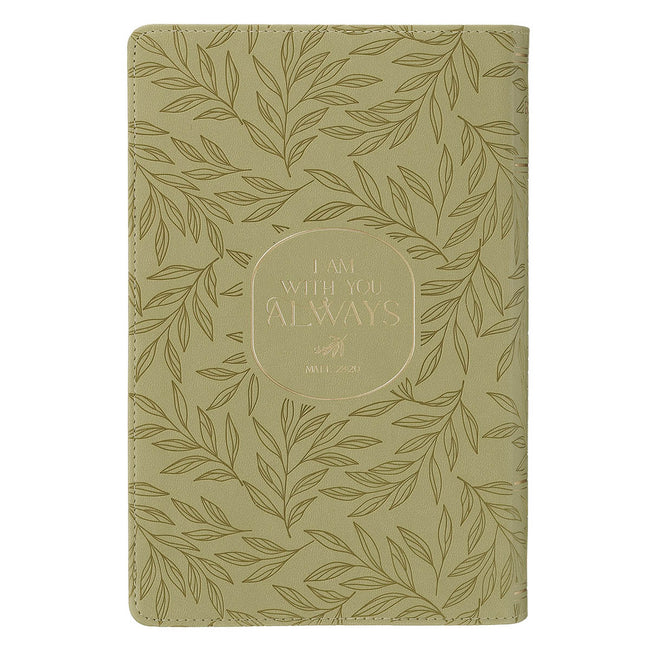 Pale Olive Green Giant Print Reader’s Edition King James Version Bible
