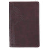 Burgundy Cross Giant Print Reader’s Edition KJV Bible