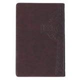 Burgundy Cross Giant Print Reader’s Edition KJV Bible