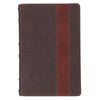 Walnut and Chestnut Brown Giant Print Reader’s Edition King James Version Bible
