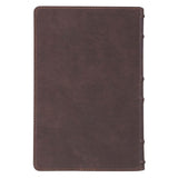 Walnut and Chestnut Brown Giant Print Reader’s Edition King James Version Bible