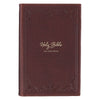 Chestnut Brown Genuine Leather Giant Print Reader’s Edition King James Version Bible
