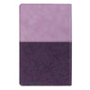 Two-Tone Purple Giant Print Standard Size King James Version Bible