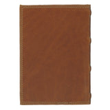 Lion Camel Tan Genuine Leather Compact King James Version Bible
