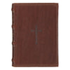 Spice-brown Genuine Leather King James Version Pocket Bible