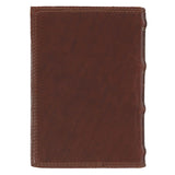 Spice-brown Genuine Leather King James Version Pocket Bible