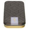 I Know the Plans Black and Gold Metal Keychain in Gift Tin - Jeremiah 29:11