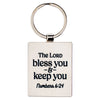 You Are A Great Teacher Blue Metal Keychain - Numbers 6:24