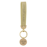 Grow in Grace Green Faux Leather Wristlet Keychain – 2 Peter 3:18 - KI Gifts Christian Supplies