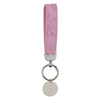 Be Still and Know Lavender Faux Leather Wristlet Keychain - Psalm 46:10