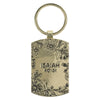 Trust Coral Epoxy-filled Metal Keychain - Isaiah 40:31
