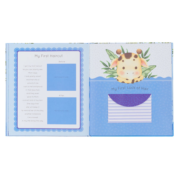 My First Year Hardcover Memory Book for Baby Boys