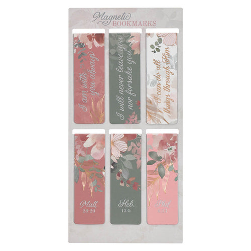 Assurance in Bloom Magnetic Bookmark Set - KI Gifts Christian Supplies