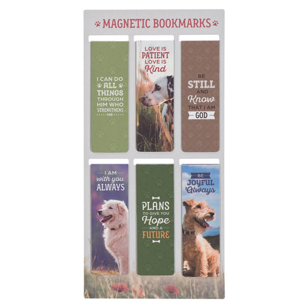 Joyful Faith Floral Magnetic Bookmark Set