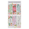 A Grateful Heart Pink Floral Magnetic Bookmark Set - KI Gifts Christian Supplies