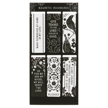 Blessed Joy Believe Magnetic Bookmark Set