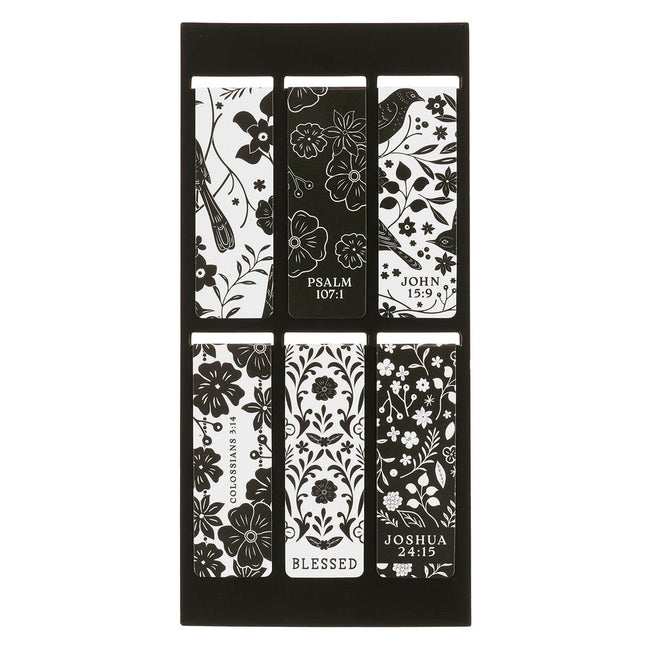 Love Monotone Magnetic Bookmark Set