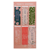 Blessed Joy Believe Magnetic Bookmark Set