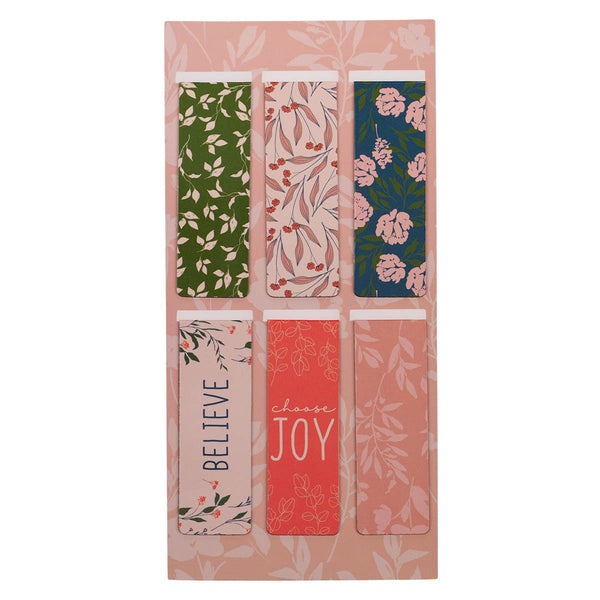 Blessed Joy Believe Magnetic Bookmark Set