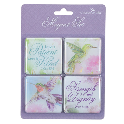 Hummingbird Magnet Set - KI Gifts Christian Supplies