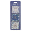 Strength and Dignity Blue Cottage Garden Magnet Set - Proverbs 31:25