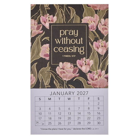 2027 Footprints Small Daily Planner