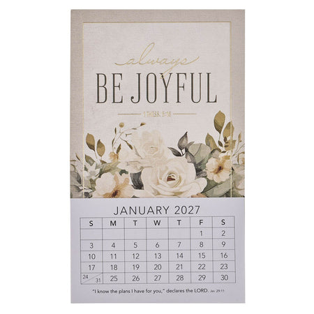 2027 Footprints Small Daily Planner