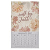 2027 Walk By Faith Mini Magnetic Calendar 2 - Corinthians 5:7