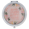 Altogether Beautiful Silver Metal Compact Mirror – Song of Solomon 4:7 - KI Gifts Christian Supplies