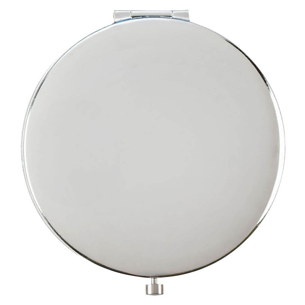 Altogether Beautiful Silver Metal Compact Mirror – Song of Solomon 4:7